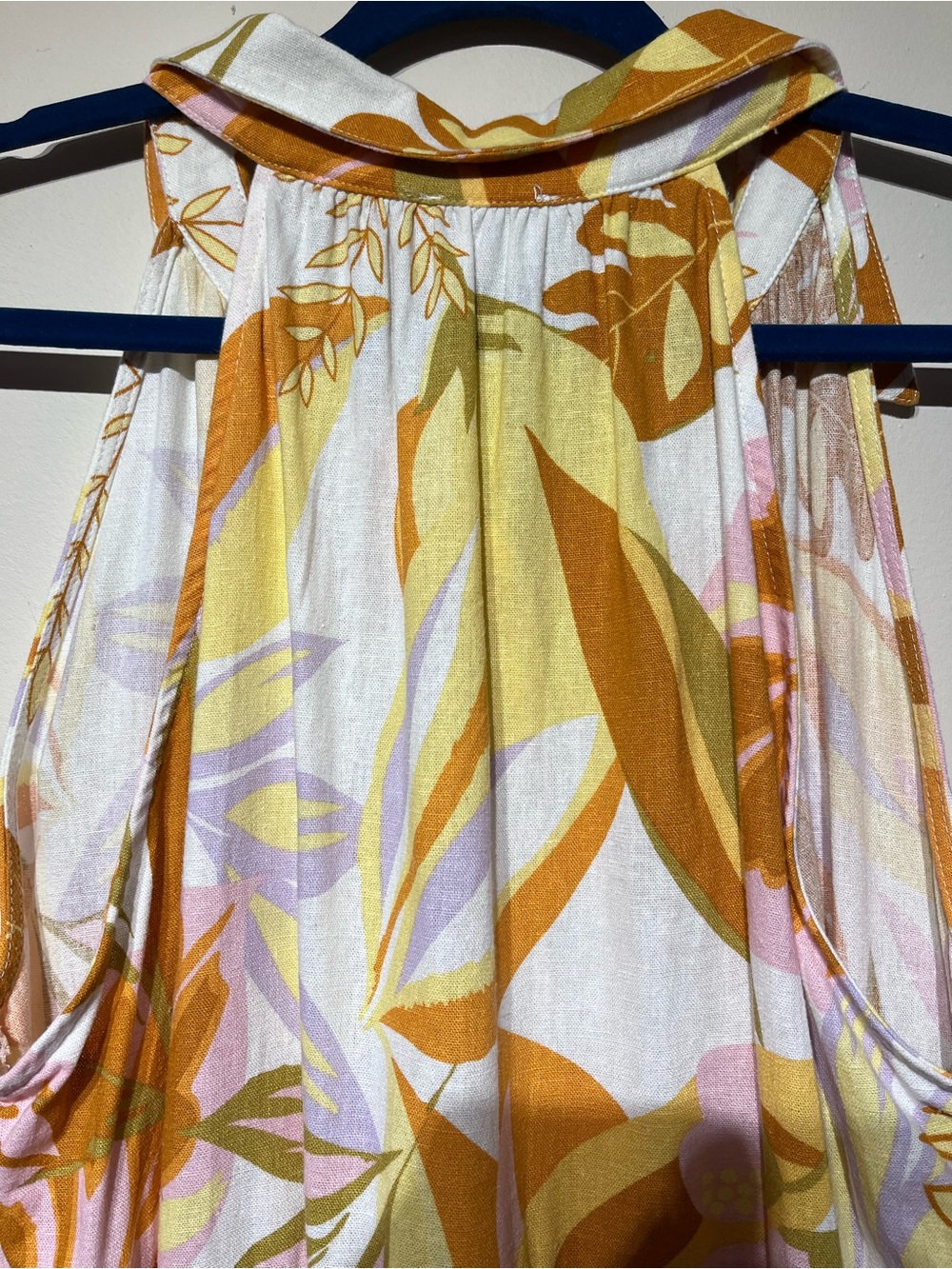 Nicole Miller Linen Blend Midi Dress - Picture 7 of 8